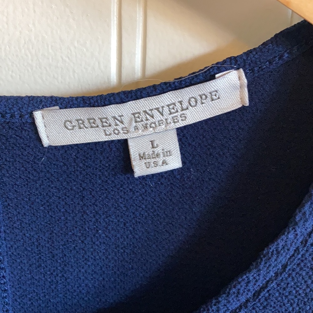 Green Envelope Double Layer Navy Shell - image 2